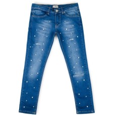 Штани дитячі Breeze з перлинками (20126-128G-blue)