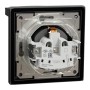 Розетка Schneider Electric ASFORA з кришкою, IP44, антрацит (EPH3100371)