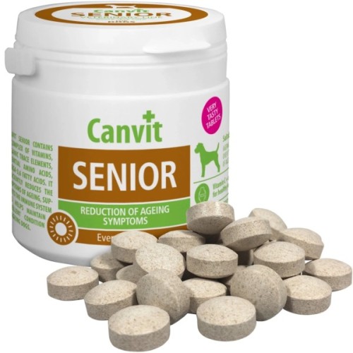 Вітаміни для собак Canvit Senior 100 г (8595602507818)