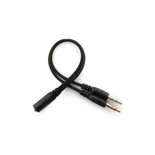 Навушники Sandberg Headset Bulk 3,5мм+converter 2х3,5мм Black (825-30)
