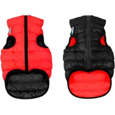 Курточка для тварин Airy Vest двостороння M 50 червоно-чорна (1625)