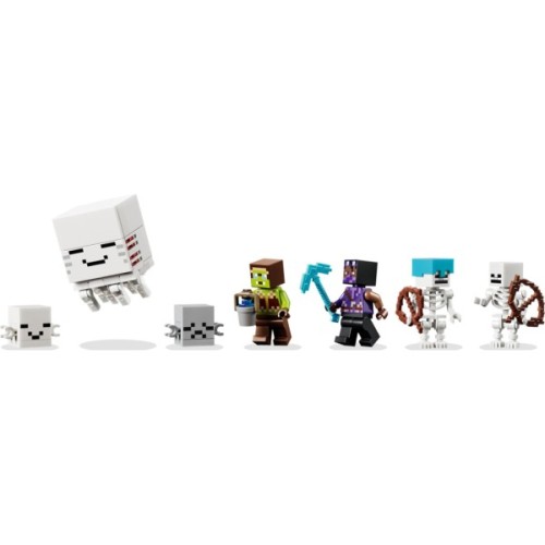 Конструктор LEGO Minecraft Станція ґастів Геймерська іграшка для сюжетної гри, 754 деталі (21597)