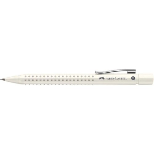 Олівець механічний Faber-Castell Grip 2010, колір корпусу білий, 0,7 мм (31829)