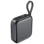 Батарея універсальна Choetech Magnetic Wireless 10000mAh, 22.5W, PD, build USB-C, Apple Watch charger (B697C-BKGY)