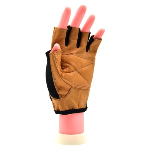 Рукавички для фітнесу MadMax MFG-444 Fitness Brown S (MFG-444-Brown_S)
