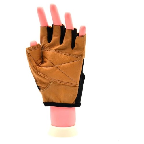 Рукавички для фітнесу MadMax MFG-444 Fitness Brown S (MFG-444-Brown_S)