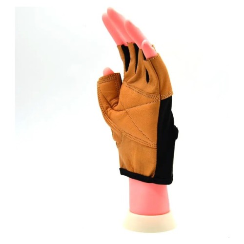 Рукавички для фітнесу MadMax MFG-444 Fitness Brown S (MFG-444-Brown_S)