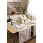 Доріжка на стіл Прованс Тереза квіточки з кантом 40х140 (034454)