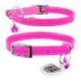 Нашийник для тварин WAUDOG Glamour з QR паспортом Д 17-20 см рожевий (32757)