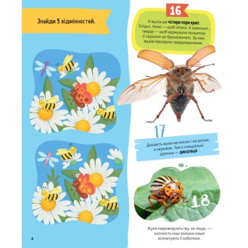 Книга Комахи. 100 цікавих фактів - Ольга Пилипенко Vivat (9789669829856)
