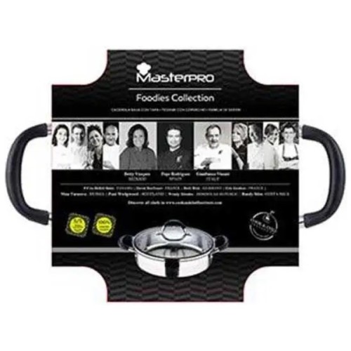 Сотейник MasterPro Foodies collection 3,8 л (BGMP-1503-BK)