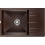 Мийка кухонна GRANADO NAVIA marron з сифоном (775*495mm.) (gr3806)