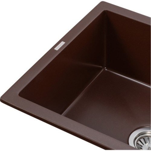 Мийка кухонна GRANADO NAVIA marron з сифоном (775*495mm.) (gr3806)