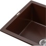 Мийка кухонна GRANADO NAVIA marron з сифоном (775*495mm.) (gr3806)