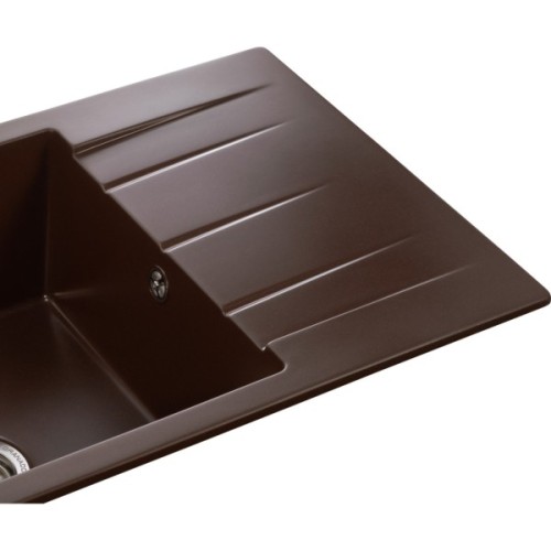 Мийка кухонна GRANADO NAVIA marron з сифоном (775*495mm.) (gr3806)