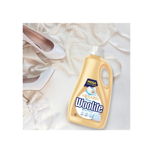 Гель для прання Woolite Для світлих та білих тканин З кератином 3.6 л (5900627090550)