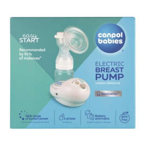 Молоковідсмоктувач Canpol babies електричний EasyStart (12/215)