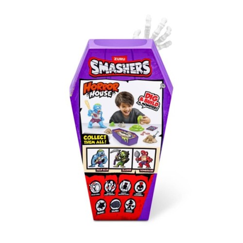 Ігровий набір Smashers з аксесуарами Horror House-Medium Zombie/Середній Будинок Жахів- Зомбі (74125B)