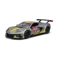 Машина Bburago Chevrolet Corvette C8.R (124) (18-28024)