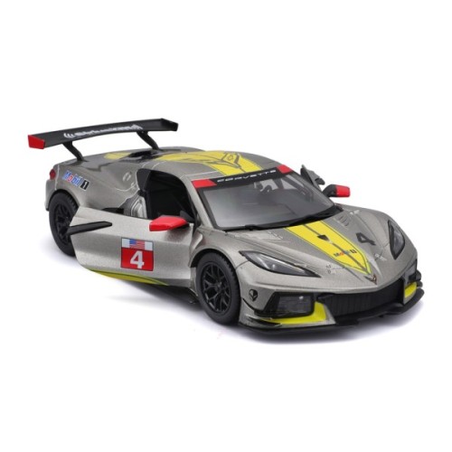 Машина Bburago Chevrolet Corvette C8.R (124) (18-28024)