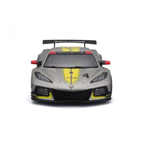 Машина Bburago Chevrolet Corvette C8.R (124) (18-28024)