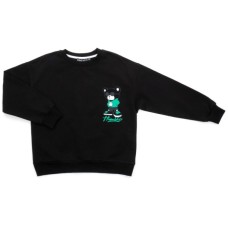 Кофта дитяча First kids з ведмедем (3132-140B-black)