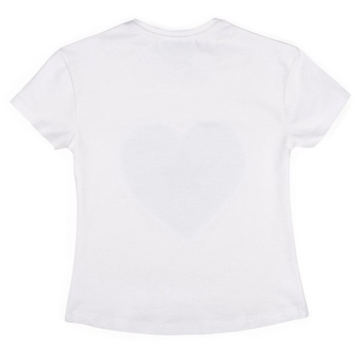 Футболка дитяча Breeze з серцем перевертишем (9287-116G-blue)