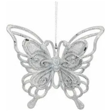 Ялинкова іграшка House Of Seasons Метелик білий (8718861347005)