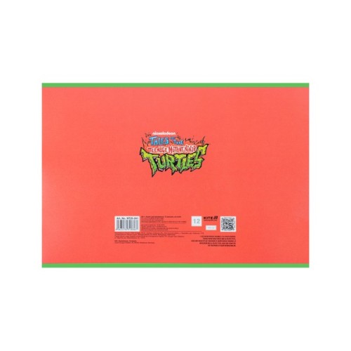 Альбом для малювання Kite Ninja Turtles, 12 аркушів (NT25-241)