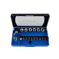 Набір торцевих головок KING TONY 17 шт. з бітами (2517MR)