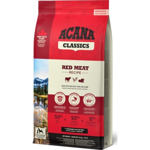 Сухий корм для собак ACANA Red Meat Recipe 14,5 кг (0064992561178)