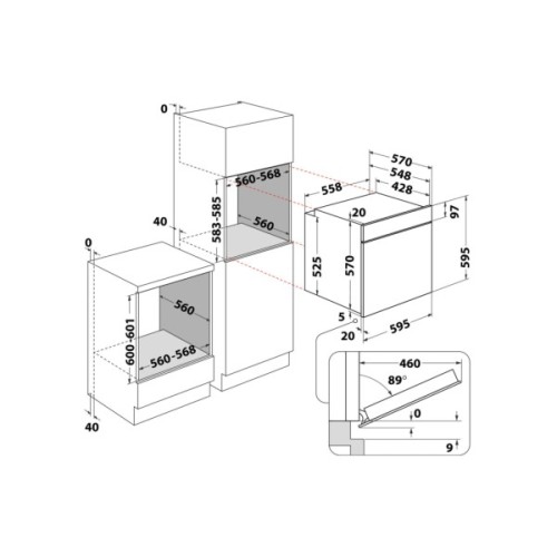 Духова шафа Indesit IO235HB
