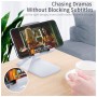 Підставка до планшета та телефона Knight Foldable Desk Mobile Phone Holder Stand (Plastic) White Essager (EZJZM-QSSJ02)