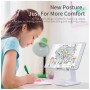 Підставка до планшета та телефона Knight Foldable Desk Mobile Phone Holder Stand (Plastic) White Essager (EZJZM-QSSJ02)
