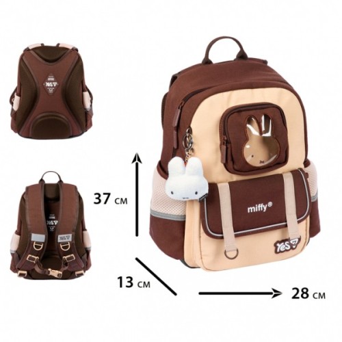 Рюкзак шкільний Yes Miffy Bunny S-104S (550258)