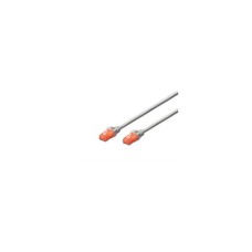Патч-корд 10м, UTP, cat.6, CCA, AWG 26/7, PVC, grey Digitus (DK-1612-100)