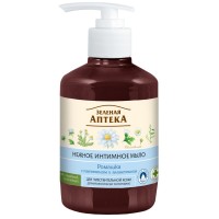 Мило для інтимної гігієни Green Pharmacy Ромашка для чутливої шкіри 370 мл (4823015907814)