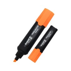 Маркер Axent Highlighter Standard D2505, 1-5 мм клиноп. помаранчевий (D2505-12)