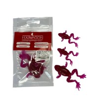 Силікон рибальський Harpoon ТЕП Crazy Frog 2"-2шт,3"-1шт 012 УльтраФіолет (7407000008815)