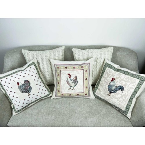 Наволочка Прованс декоративна Сіра курочка 45х45 (026001)