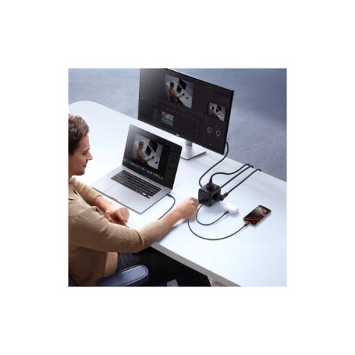 Мережевий фільтр живлення Baseus EnerFill FA11 Cube Power Strip (E00082100123-00)