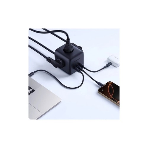Мережевий фільтр живлення Baseus EnerFill FA11 Cube Power Strip (E00082100123-00)