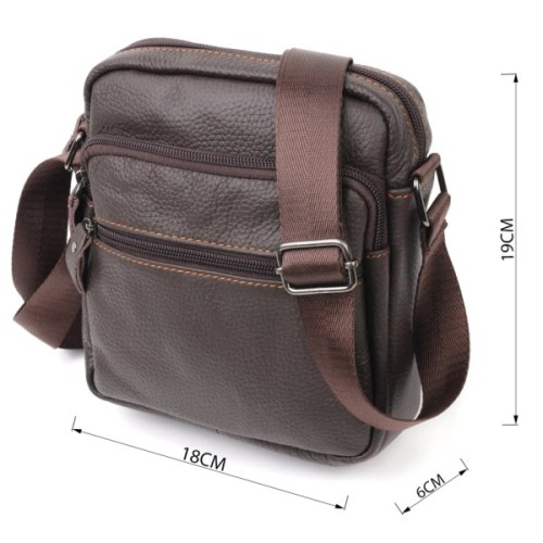 Сумка Vintage Коричнева (20687)