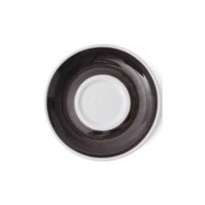 Блюдце Ancap серія Verona Millecolori 14,5 см Black для серій "Verona/Torino/Bari/Palermo Millecolori" (34418)