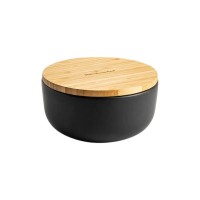 Миска KitchenAid Matte Oven-to-table з чорного керамограніту з кришкою (CC004972-001)