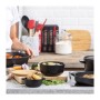 Миска KitchenAid Matte Oven-to-table з чорного керамограніту з кришкою (CC004972-001)