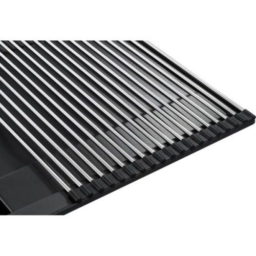 Мийка кухонна GRANADO комплект VALENCIA black shine_чаша праворуч (ksg0701R)