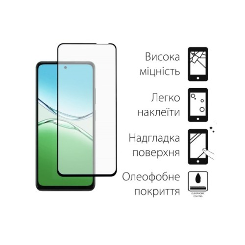 Скло захисне Dengos Full Glue OPPO A5 4G Black (TGFG-402)