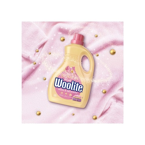 Гель для прання Woolite Для вовни та делікатних тканин З кератином 1.8 л (5900627090468)