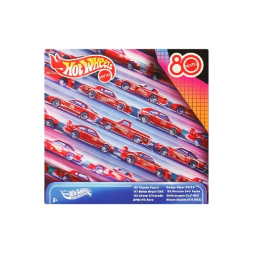 Машина Hot Wheels Тематичний набір з 8 машинок Hot Wheels 80 років драйву (JGK09)